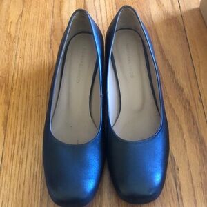 Huma Blanco size 38 Black Luisa Heels